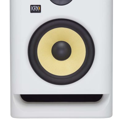 KRK ROKIT RP7 G4 7" Bi-Amped Studio Monitor DSP Speaker White Noise Edition image 2