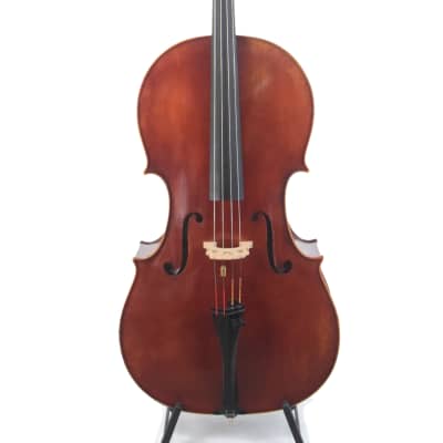 Cello, 1950 Labeled, Roderich Paesold, Meisterwerkstatt in Baiersdorf, PA605 Davidov 4/4 K12 1950 image 1
