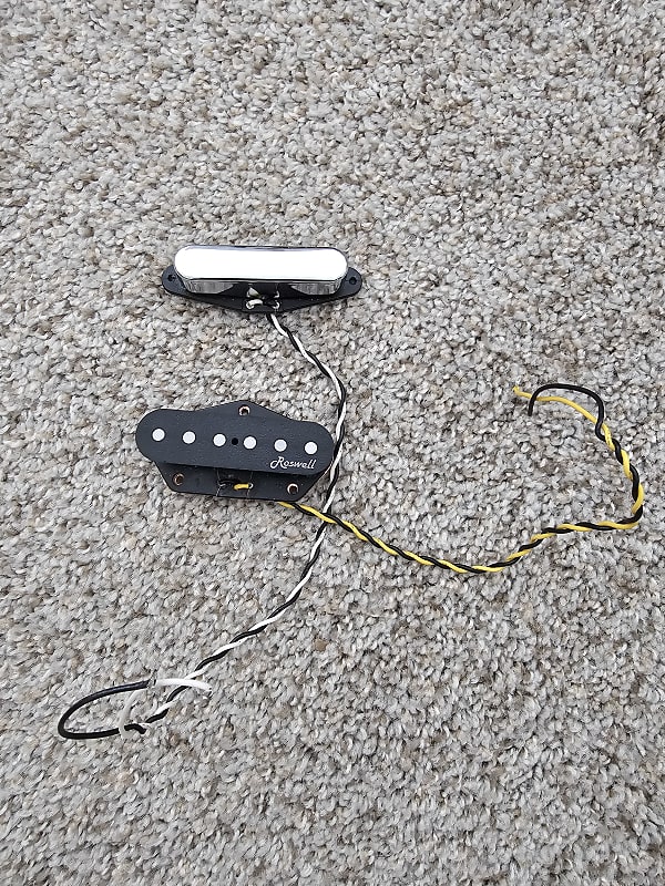 Roswell Alnico 5 TEA Tele Pickup Set Reverb