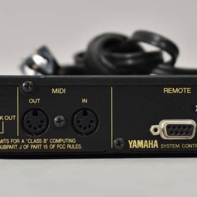 Yamaha C20 System Controller Rack Unit Made In Japan image 7