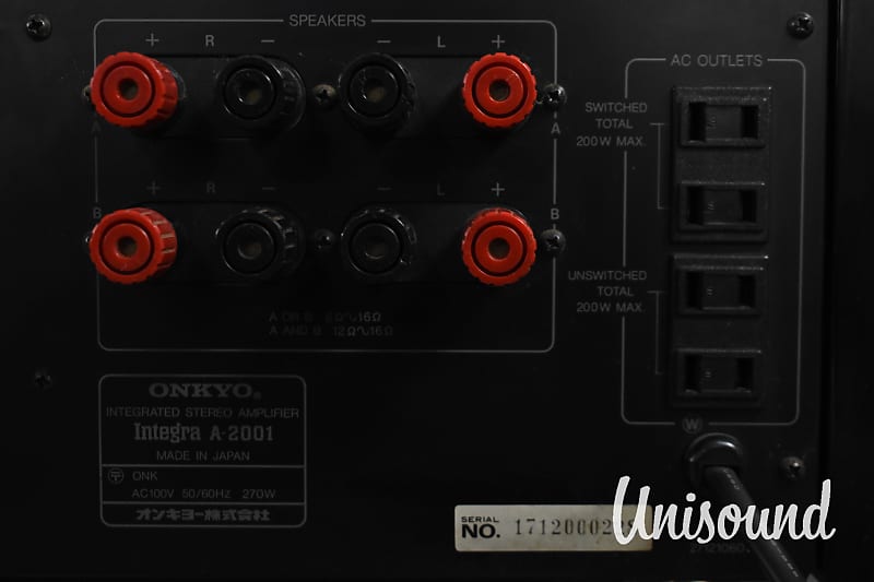 Onkyo A-2001 Stereo Integrated Amplifier in Very Good