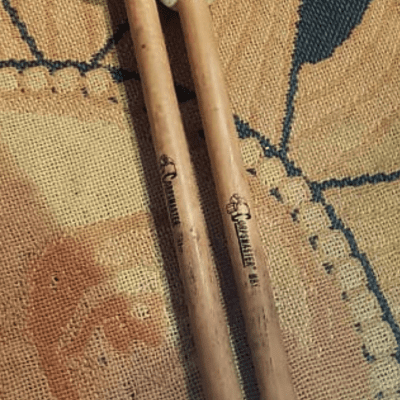 Vic Firth Corpsmaster MB1H Small Hard Felt Marching Bass Drum Mallets - (see my other listings!) image 1