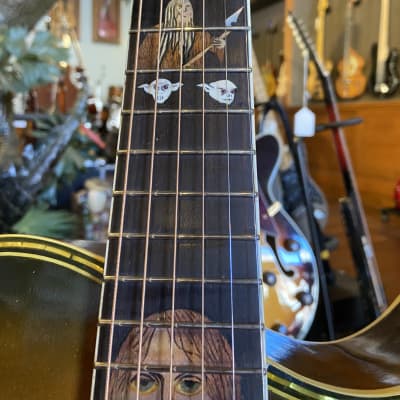 Custom Lord of the Rings  Acoustic Guitar "My Precious" image 12