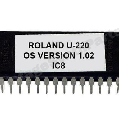 Roland U-220 OS v1.02 EPROM Firmware Upgrade Update for U220 Rom