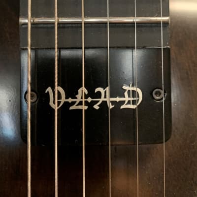 elyra VLAD  special custom guitar made in Germany - one-of-a-kind - brown - single piece worldwide image 13