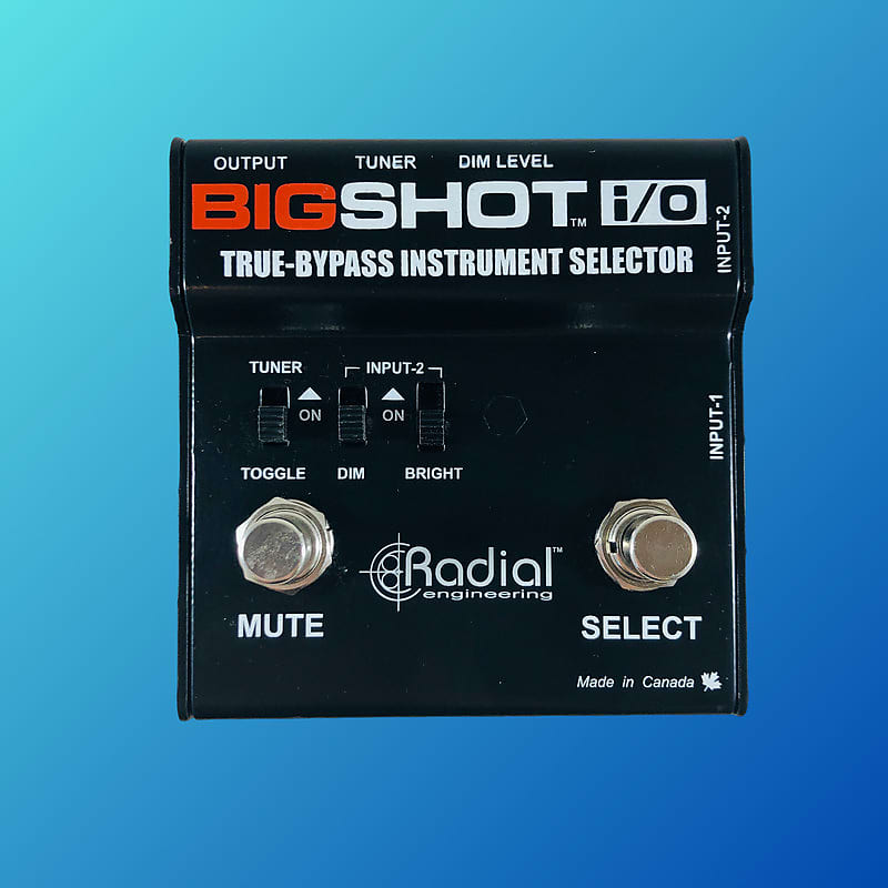 Radial BigShot i/O True-Bypass Instrument Selector image 1