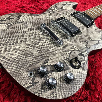 SPEAR Electric Guitar Phalanx Snake Snake Skin Pattern | Reverb