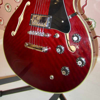 Aria Pro II TA-40 Hollowbody electric 2000s - Red for sale