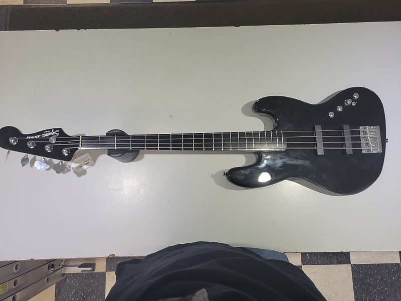 Squier Jazz Bass PR839 Black | Reverb
