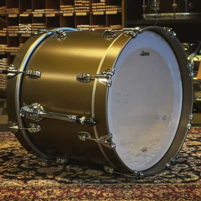 NEW Ludwig Classic Maple Bop (Jazzette) Outfit in Vintage Bronze Mist - 14x18, 8x12, 14x14 image 8