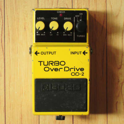 Boss OD-2 Turbo OverDrive (Black Label) | Reverb