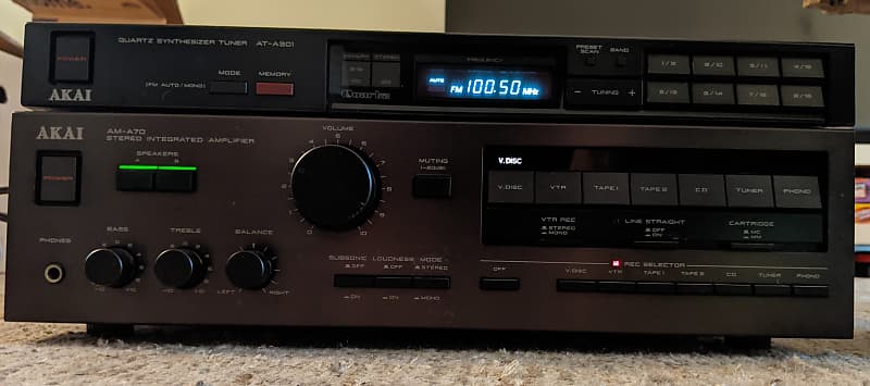 AKAI　AMP　AM-A70 Vintage AKAI AM-A70 Stereo Integrated Amplifier RARE . | eBay