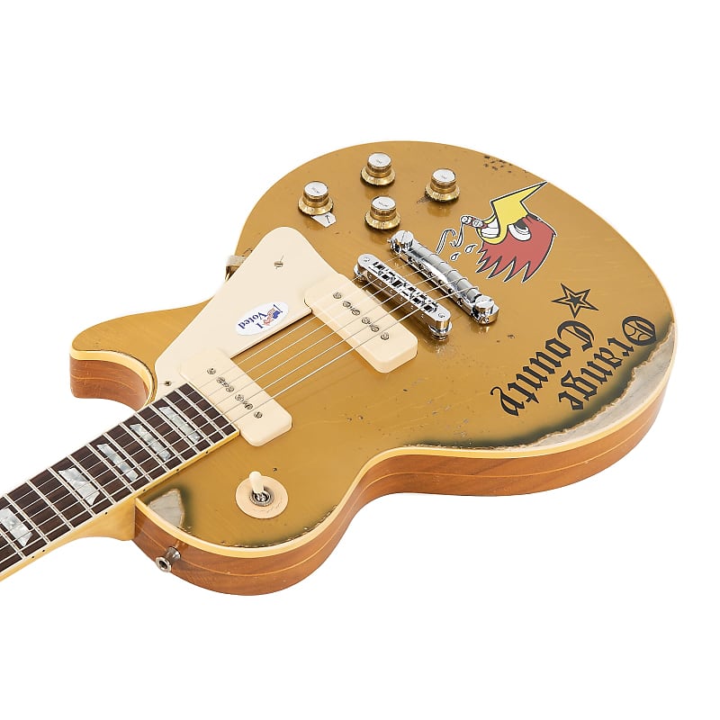 Immagine Gibson Custom Shop Mike Ness Signature '76 Les Paul Deluxe (Aged) - 4