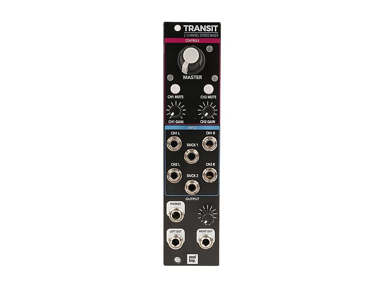 Modbap Modular Transit 2-Channel Stereo Mixer [USED] image 1