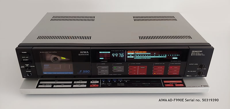 Iconic AIWA AD-F990E Stereo Cassette Deck - FULLY SERVICED !!! image 1