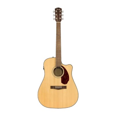 Fender CD-140SCE Dreadnought, Walnut Fingerboard, Natural w/case Acoustic Guitar for sale