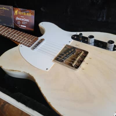 Rock N' Roll Relics Richards 2020 - Mary Kay White Blonde - Aged Relic Ash Tele image 10