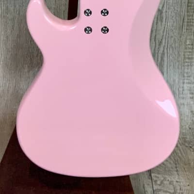 G&L USA Kiloton 5 Bass Empress Shell Pink w/case image 8
