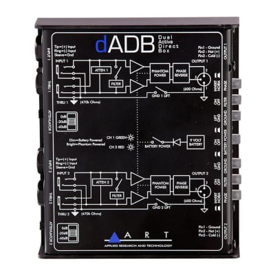 ART dADB - Dual Active Direct Box image 2