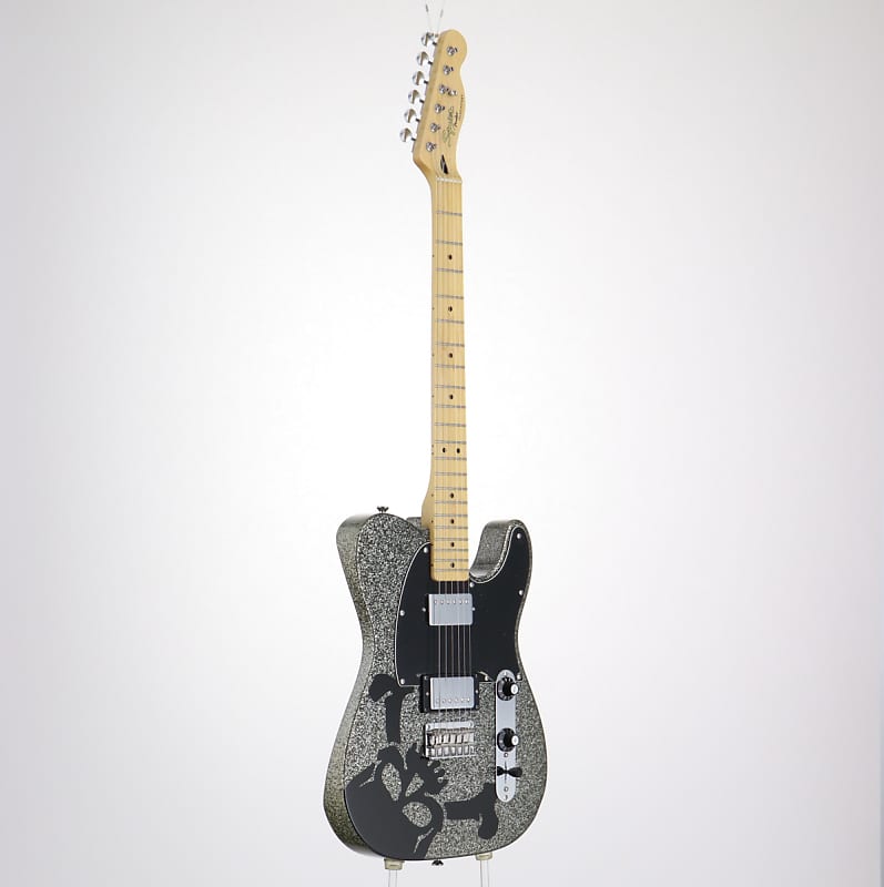 希少！HARUNA Telecaster Dark Silver Sparkle Squier by Fender HARUNA Telecaster Dark Silver Sparkle