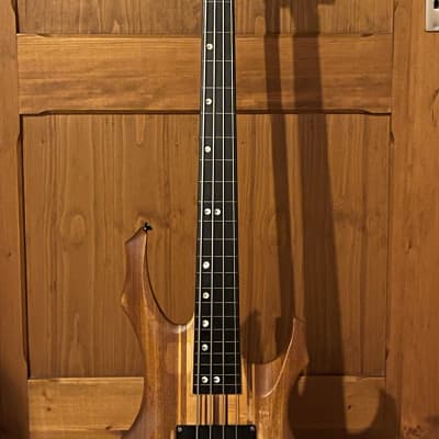 Edwards Forest Bass neck through fretless Mid 2000 - Natural image 2