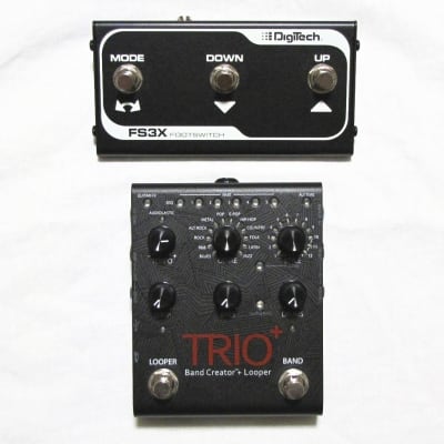 Digitech Trio+ Band Creator + Looper 美品 Amazon.com: DigiTech Trio+ Band Creator + Looper w/ FS3X