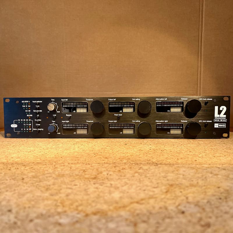 Waves L2 Hardware Brickwall Limiter (AD/DA Converter) Reverb