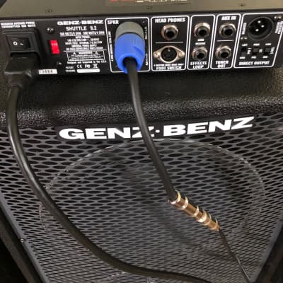Genz Benz SHUTTLE 9.2 BASS AMP  & NEOX2-212T CABINET 2017 BLACK image 9