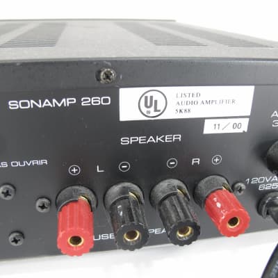 Sonance Sonamp 260 60 WPC 2 Channel Home Theater Stereo Power Amplifier image 6