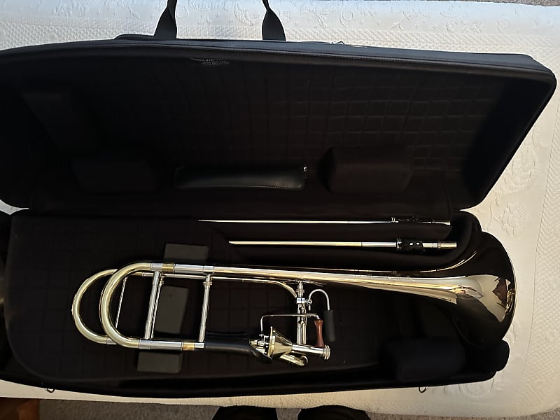 MARCUS BONNA Bass & Tenor Trombone Case Reverb