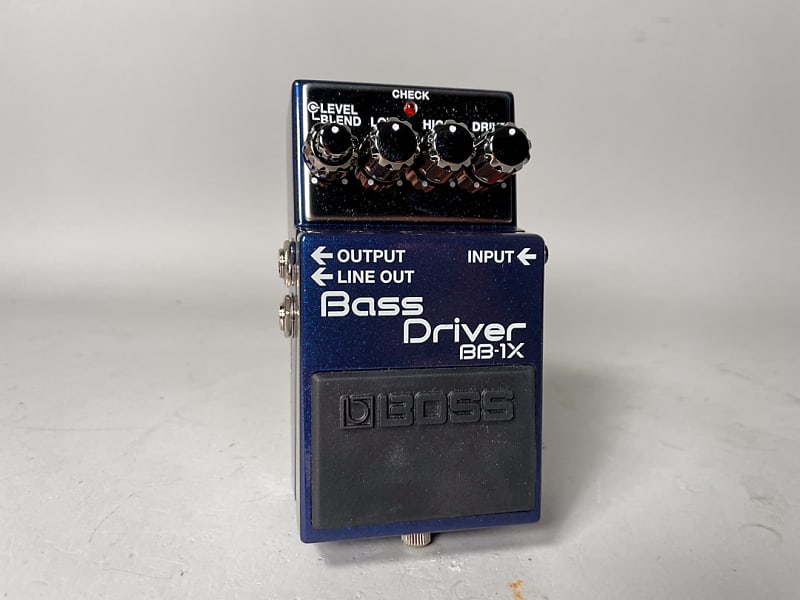 2023 Boss BB-1X Bass Driver Blue | Reverb
