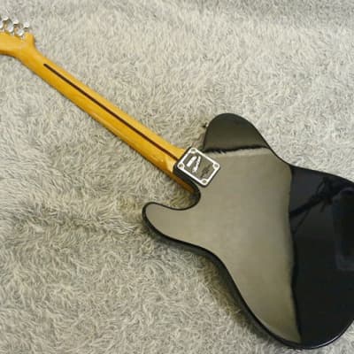 1980's Hurricane by MORIDAIRA Morris made Telecaster Electric Guitar Black Finish Made in Korea image 24