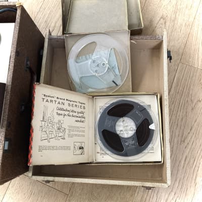 Pentron - TR-10 - Stereo Reel to Reel Tape Recorder - with Reels & more - Made in USA - Tube - Concerto - for Repair, Parts, Props - 1960 image 4