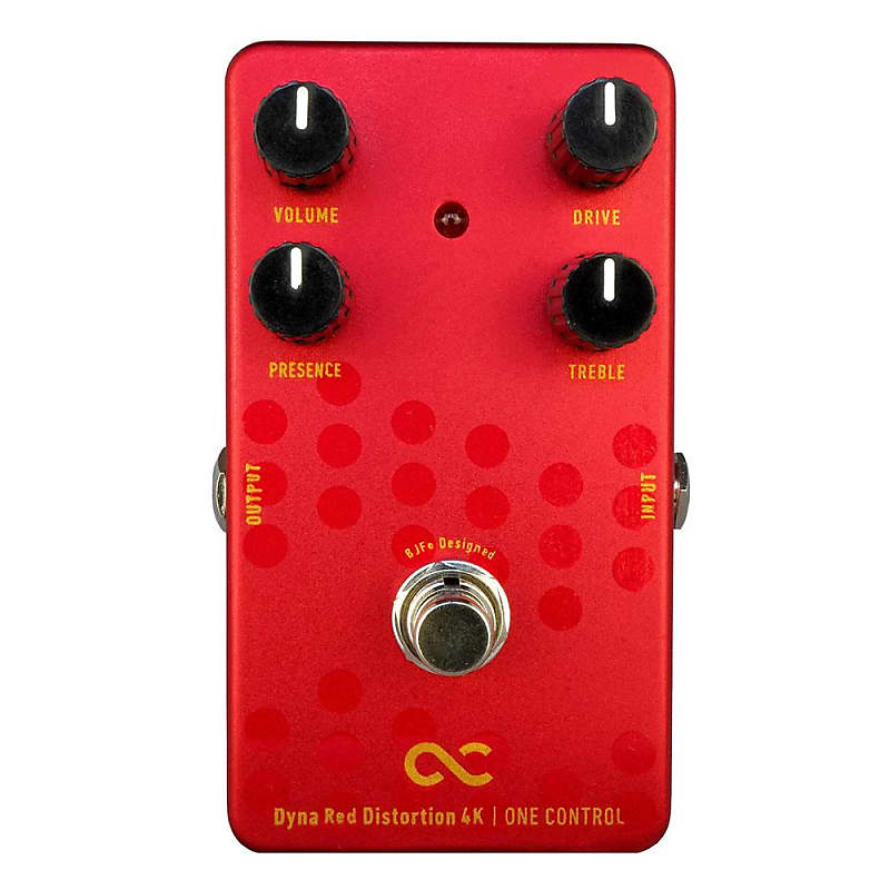 ギター Dyna Red distortion 4K one control BJFE in your hand series Dyna Red Distortion 4K (OC-BIYH