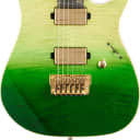 Ibanez LHM1 Luke Hoskin Electric Guitar, Transparent Green Gradation w/ Gig Bag