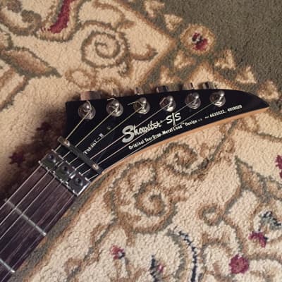 American Showster Metalist III Black Electric Guitar image 3