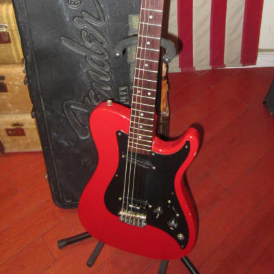 1981 Fender Bullet Red Made in USA w/Original Hard Case image 2