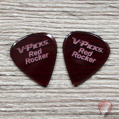 V-Picks Red Rocker Custom Guitar Pick 1.00mm 2 Pack image 2