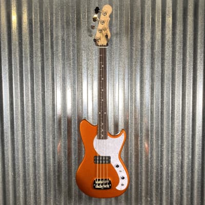 G&L USA Fullerton Deluxe Fallout Bass 4 String Tangerine Metallic & Bag #9009 image 2