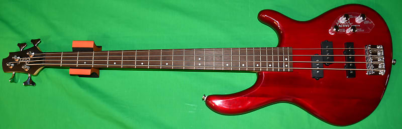 Cort Action Bass Plus TR 4-String - Trans Red image 1