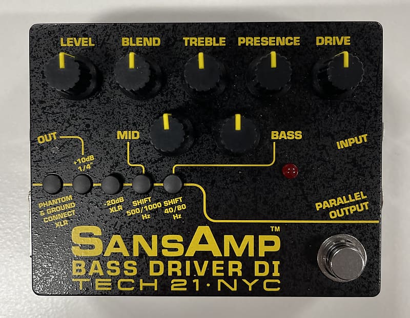 Tech 21 Sansamp Bass Driver DI