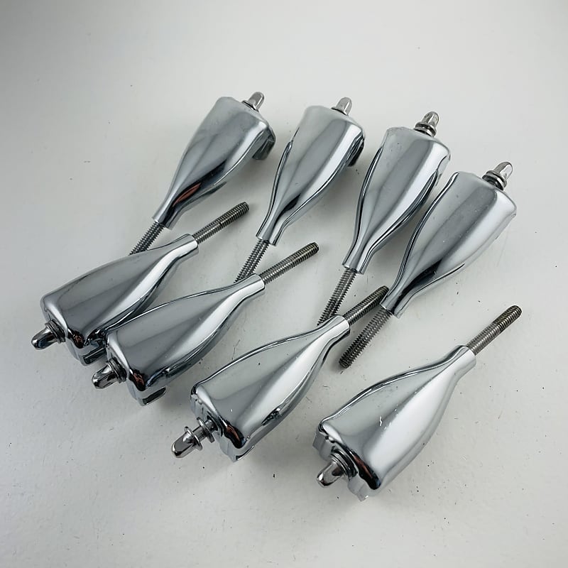 8 x Mapex Drum Kit Bass Drum Claws With Rods DBL598 Reverb