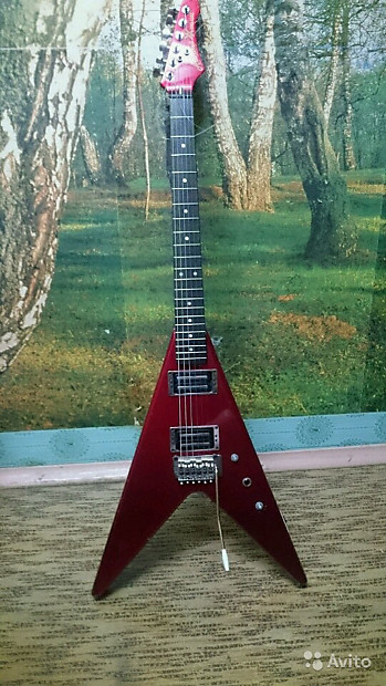 ARIA PRO XX DELUXE 1984年エレキギター 1984 made Aria Pro II XX DELUXE -V Flying Kahler Made in