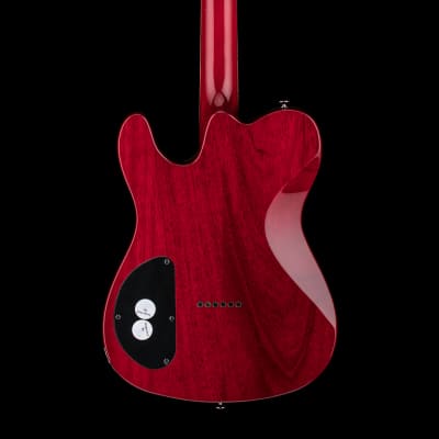 Fender Special Edition Custom Telecaster FMT HH - Crimson Red Transparent #02960 image 4