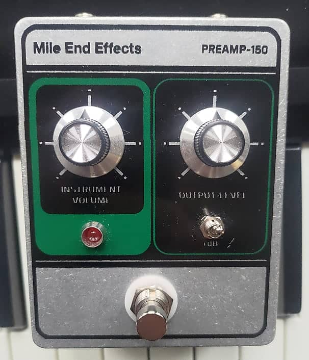Mile End Effects Preamp 150 (Copy of Space Echo Preamp) Reverb