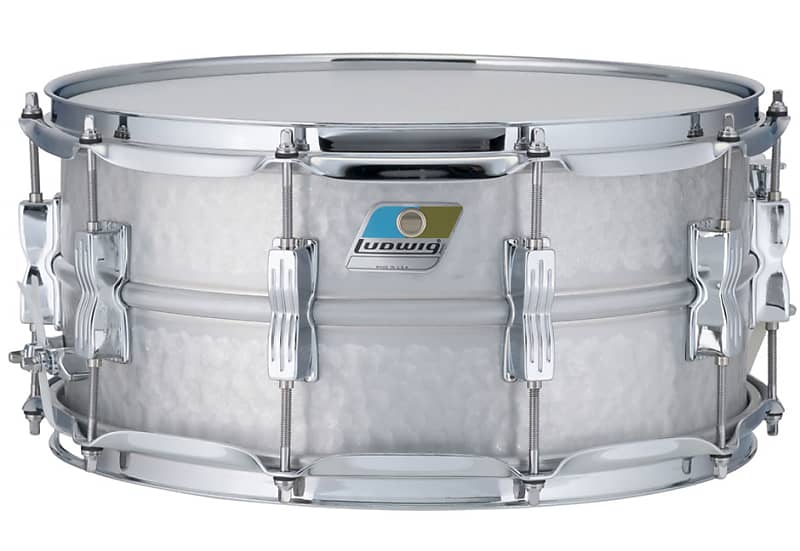 Ludwig LM405K Acrolite 6.5x14" Hammered Aluminum Snare Drum | In Stock Now | NEW Authorized Dealer image 1