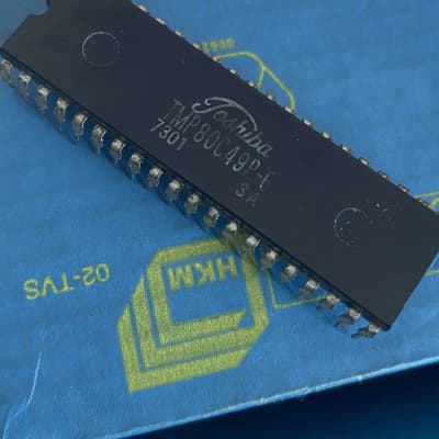 ORIGINAL Roland SH-101 CPU TMP80C49P-6-7301