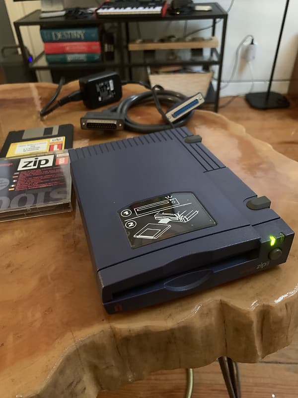 Iomega Zip Drive 100 scsi zip disks reader for akai mpc 2000 Reverb