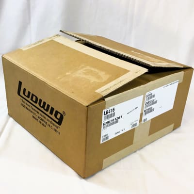 Open Box/Display Model Ludwig LB416 Black Beauty 5" x 14" 10-Lug Brass Snare Drum - Black Nickel-Plated image 11