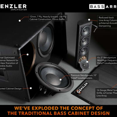 Genzler Amplification Bass Array 410-3 Cabinet image 5